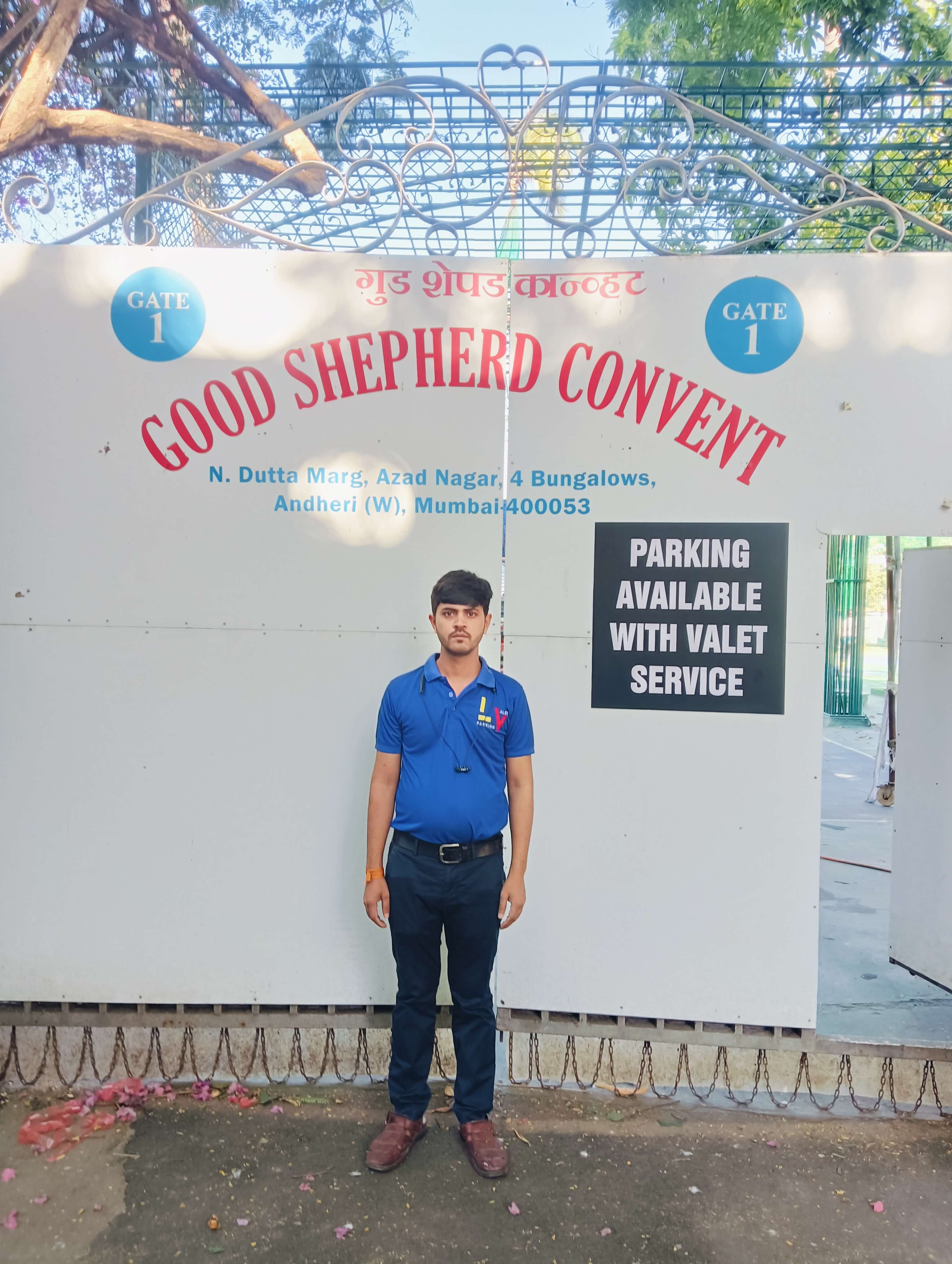 Laxmi Valet Parking service team at event